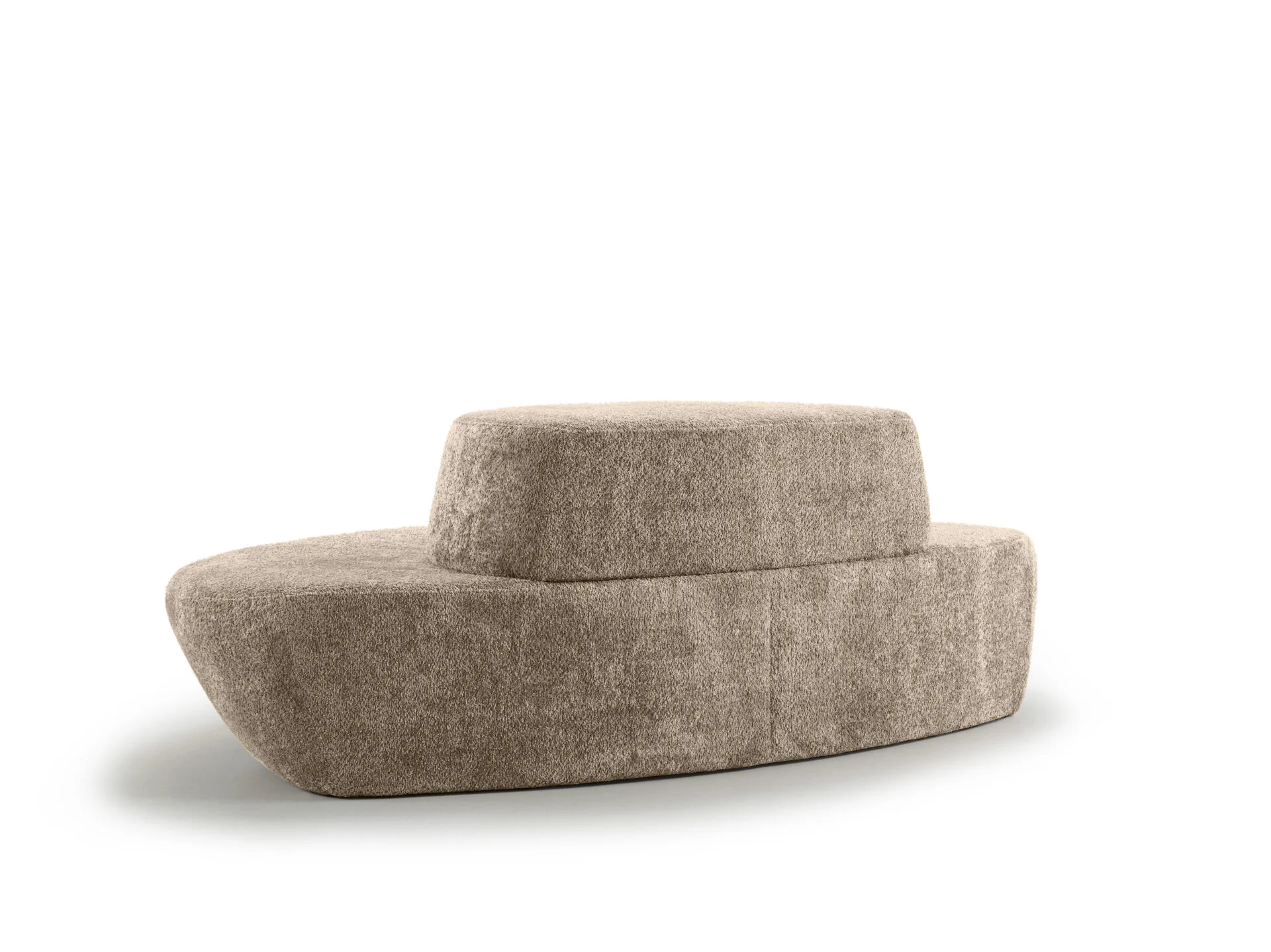 ufobeige11.webp Modulaire loungebank set bol - Afbeelding 1
