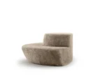 Modulaire loungebank set bol - Afbeelding 2