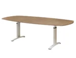 Vergadertafel "Work" 240x120cm Deens ovaal - Afbeelding 4